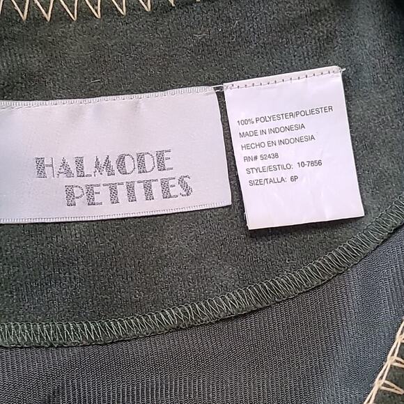 Vintage 90's Halmode Petites dress set - Picture 7 of 7